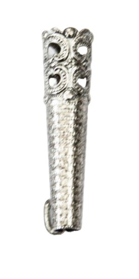 Hülse für Federn Hutschmuck  Anstecker